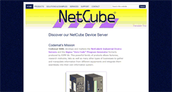 Desktop Screenshot of netcube.ch